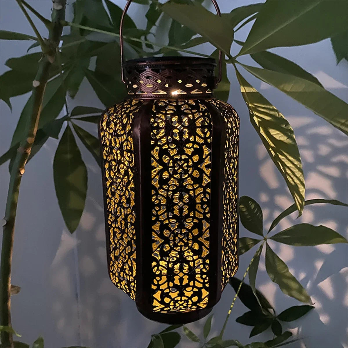 Onir Outdoor Solar Garden Lamp (Cylindrical)