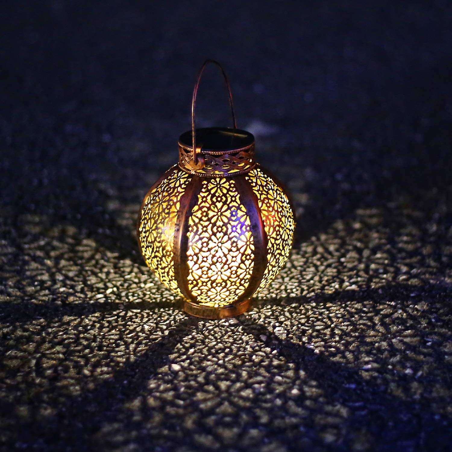 Onir Outdoor Solar Garden Lamp(Round)