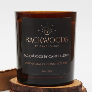 Backwoods By Candlelight Wooden Wick Candle